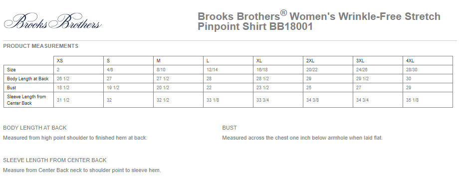 Brooks Brothers® Women’s Wrinkle-Free Stretch Pinpoint Shirt