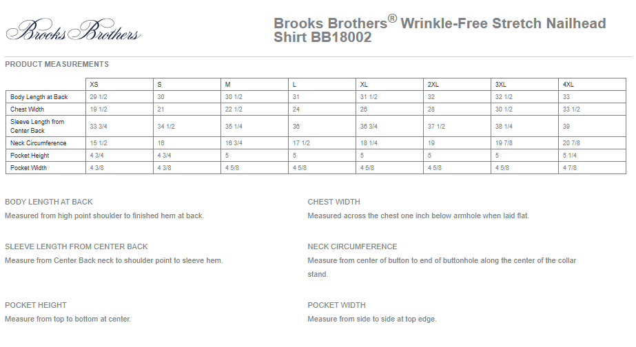 Brooks Brothers® Wrinkle-Free Stretch Nailhead Shirt