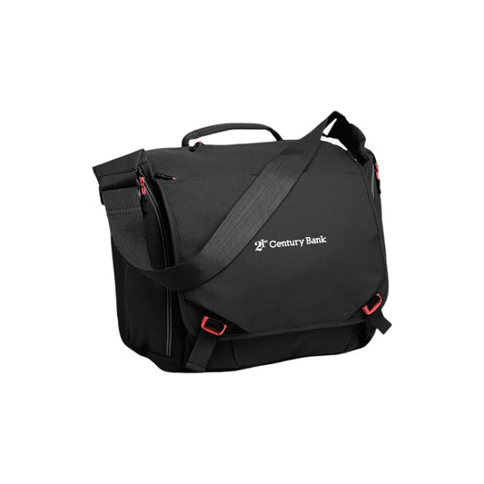 Port Authority® Cyber Messenger - Black/Red