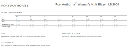 Port Authority® Ladies Knit Blazer