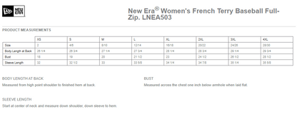 New Era® Ladies French Terry Baseball Full-Zip