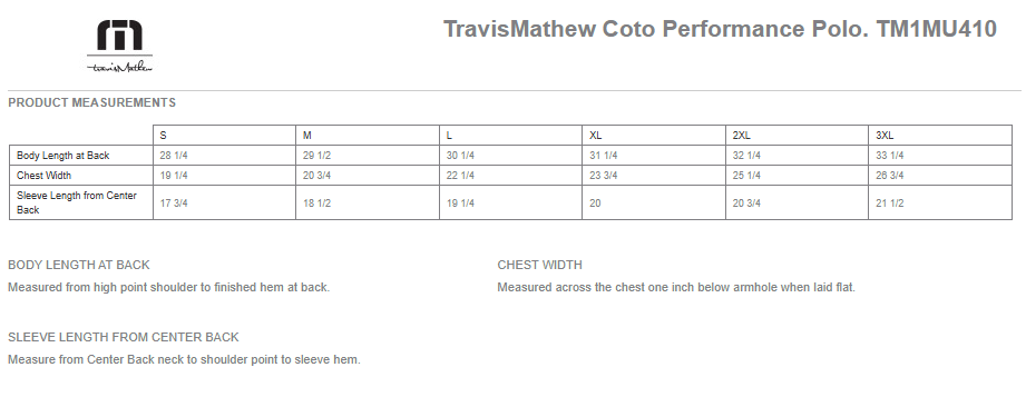 TravisMathew Coto Performance Polo