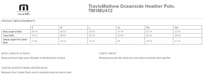 TravisMathew Oceanside Heather Polo